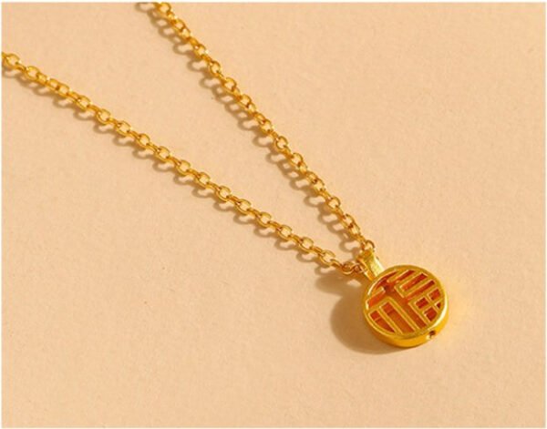 Hc7ba253a44814f01bbf5961ebeb8f885T Various Designs Real 999 Pure 24K Gold Necklace Charms Pendants Women Ladies Bridal Engagement Wedding Jewelry Accessories