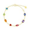 9k gold plated 925 sterling silver royal various shape and colors ruby/ sapphire /emerald/ topaz zircon Jewelry set