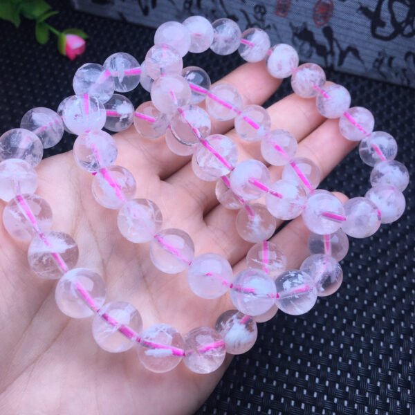 wsxc1689082123655_0 Pink Ghost crystal single loop bracelet
