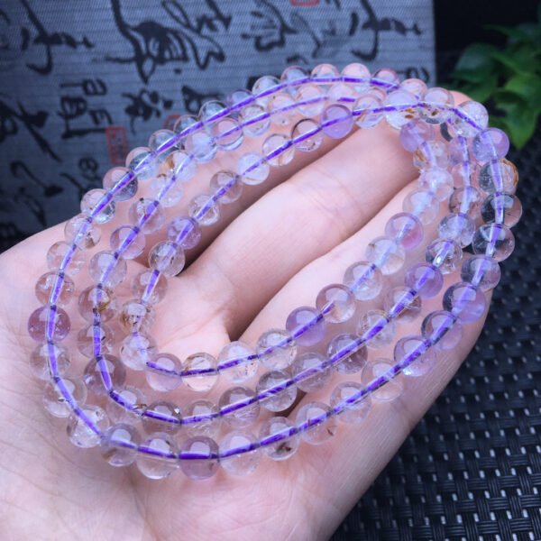 Purple Titanium Multi Loop Bracelet 💕 Specification 6mm ✨ 2010018669