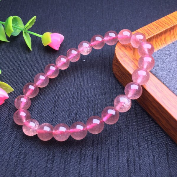 Strawberry Crystal Single Loop Bracelet Newly Arrived 💕 Specification 8mm ✨2310012887