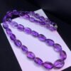 Natural Brazilian Amethyst Traveling Tower Chain~Sweater Chain 🌹 Weight: 90.56 grams10231080