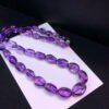 Natural Brazilian Amethyst Traveling Tower Chain~Sweater Chain 🌹 Weight: 90.56 grams10231080