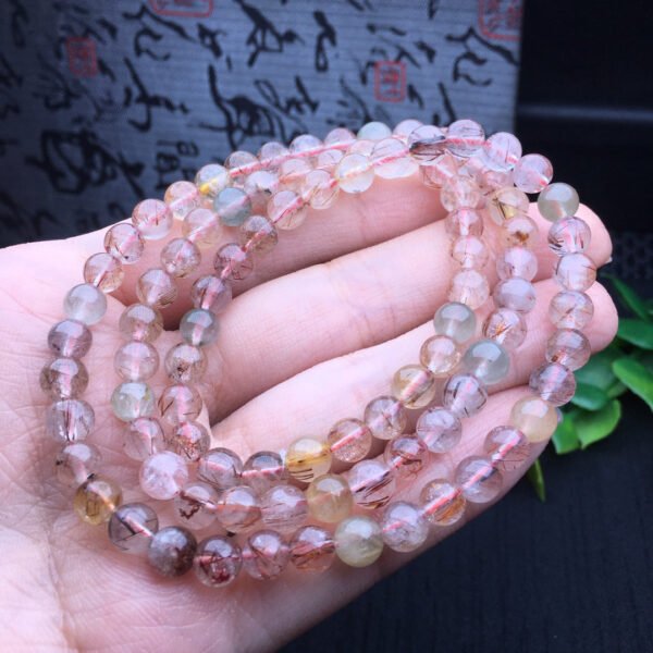 Colorful hair multi loop bracelet 💕 Specification 6mm ✨2410030659