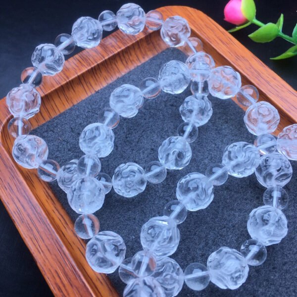 White Crystal Fox Ball Bracelet 💕 Specification 10mm ✨2410045632