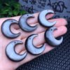 Silver Shining Stone Moon Piece 💕 Specification 26mm ✨2610006.5312
