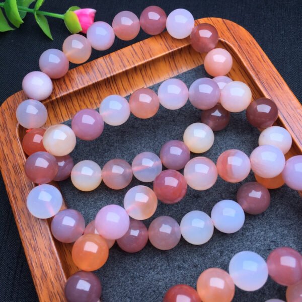 Powder Salt Source Agate Single Loop Bracelet 💕 Specification 10mm2710011538