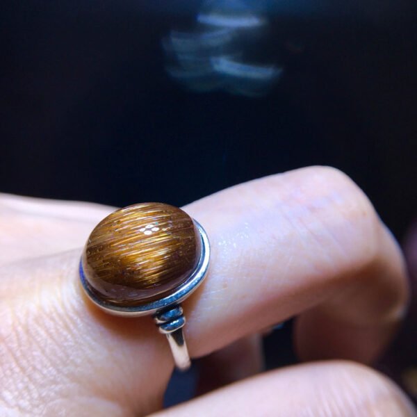 Natural Copper Crystal Ring 💰 Specification: 9/8.8mm2710248316