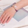 Natural Brazilian amethyst accompanying bracelet, size 7.5 * 8.32710039467