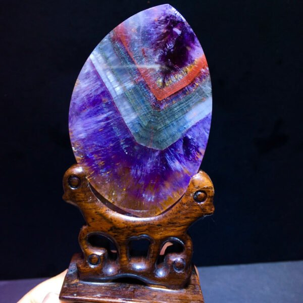 Aurora titanium 23 large V ornament, large golden tooth pyramid ornament, size 74.6/50mm28101698