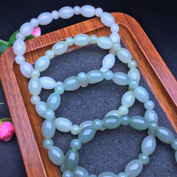Hotan Jade Single Loop Bracelet 💕 Specification 7mm ✨2910060897