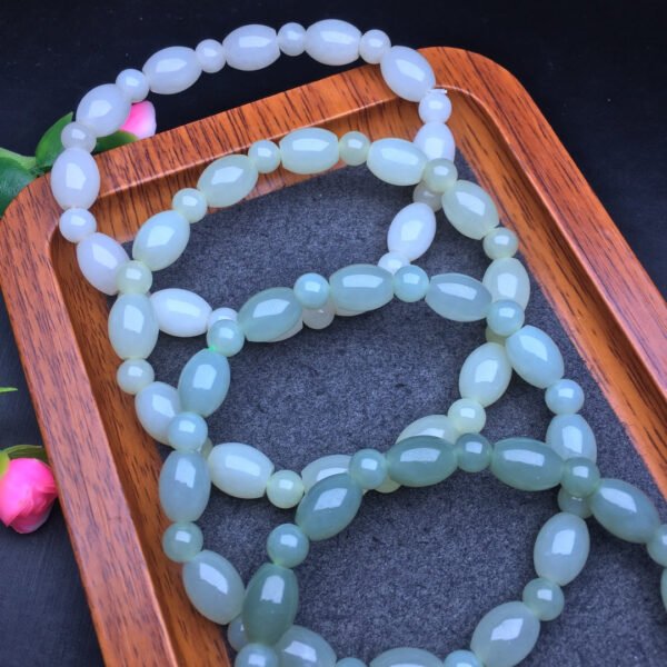 Hotan Jade Single Loop Bracelet 💕 Specification 7mm ✨2910060897