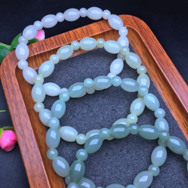 Hotan Jade Single Loop Bracelet 💕 Specification 7mm ✨2910060897
