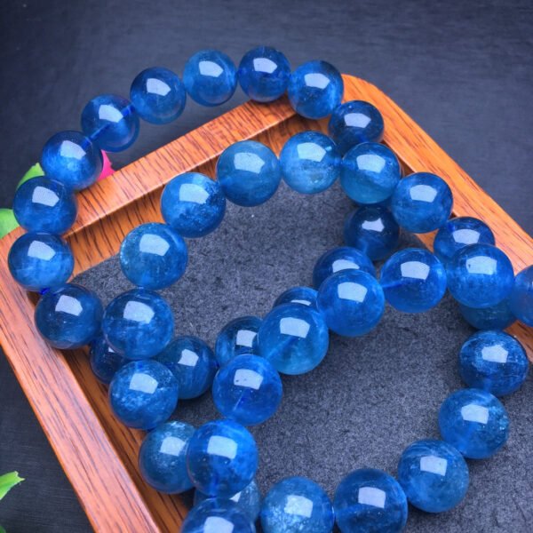 Sparkling Sea Blue Treasure Single Loop Bracelet 💕 Specification 9-14mm ✨3110285166