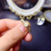 Natural Colorful White Opal Ring! Main stone size 4 * 6mm3110085055