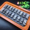 Silver Yao Stone Nine tailed Fox Hand Small Piece 💕 Specification 26 × 10.8mm ✨0311005.5168