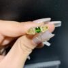 Natural diopside ring, main stone size 4 * 5mm0811095632
