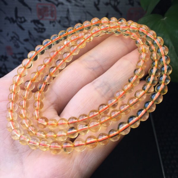 Original Yellow Crystal Multi Loop Bracelet 💕 Specification 5mm1110022133