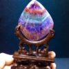 Aurora titanium 23 large V ornament, large golden tooth pyramid ornament, size 67.5/57.7/8mm11101398462