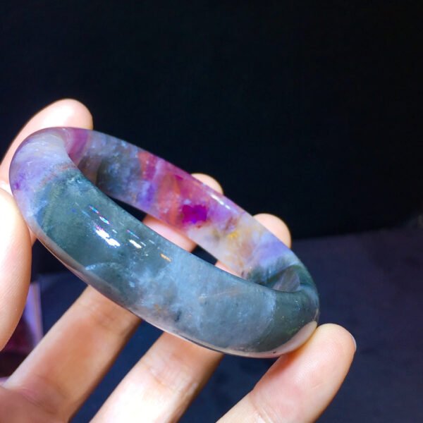 Aurora 23 Aurora Titanium Purple Titanium Bracelet, Size: 56.3/14.8/7:8mm11112098